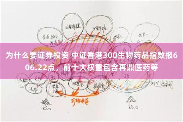 为什么要证券投资 中证香港300生物药品指数报606.22点，前十大权重包含再鼎医药等